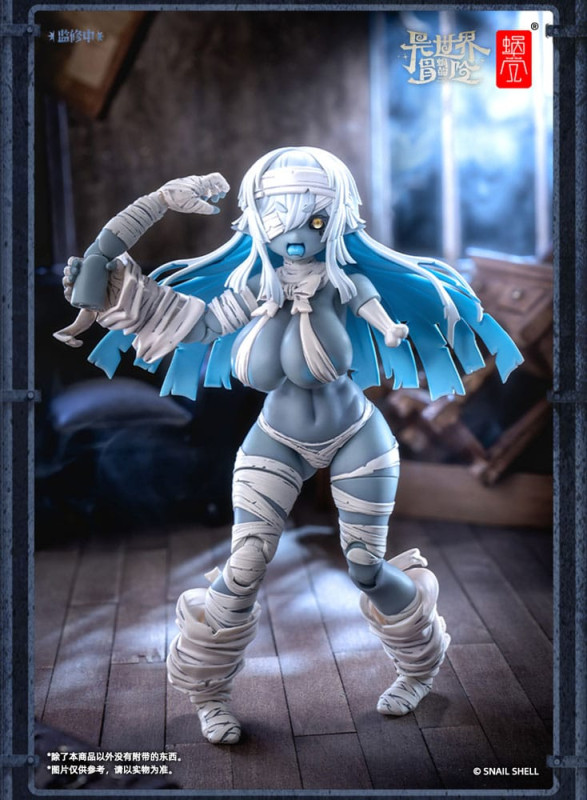 Original Character Action Figure Kit 1/12 RPG-03 Zombie Girl Grisa 15 cm 8