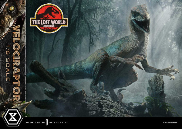 Jurassic Park II Legacy Museum Collection Statue 1/6 Velociraptor 41 cm 4
