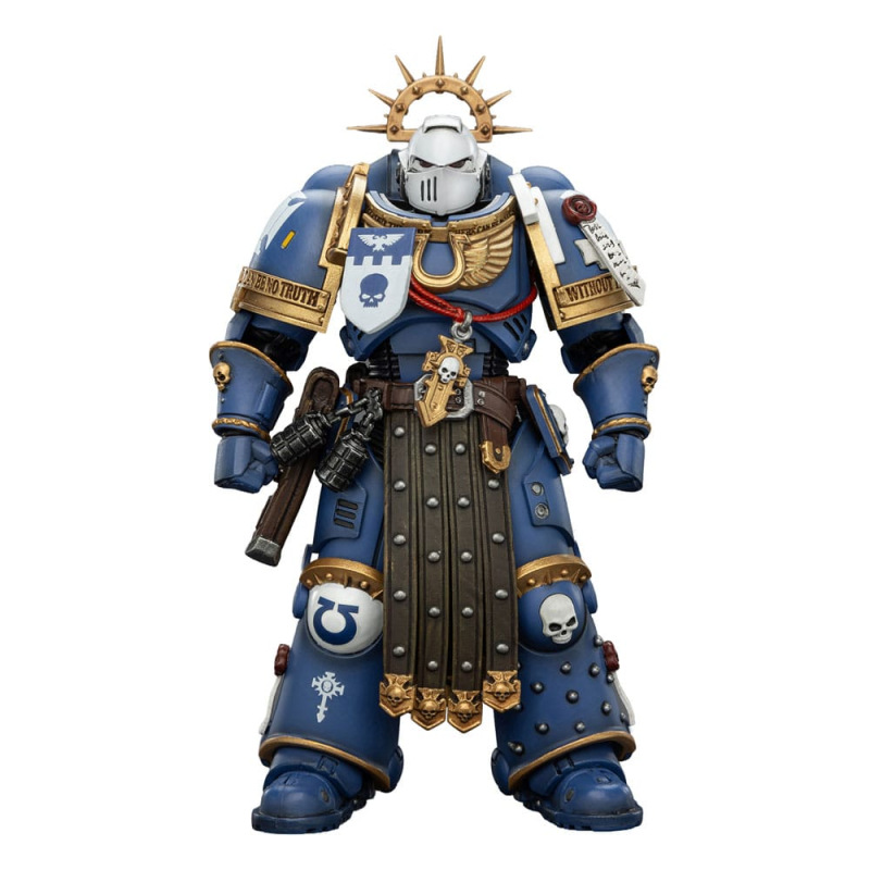Warhammer 40,000 Action Figure Ultramarines Torvald with Power Sword, Stormshield and Bolt Pistol 13