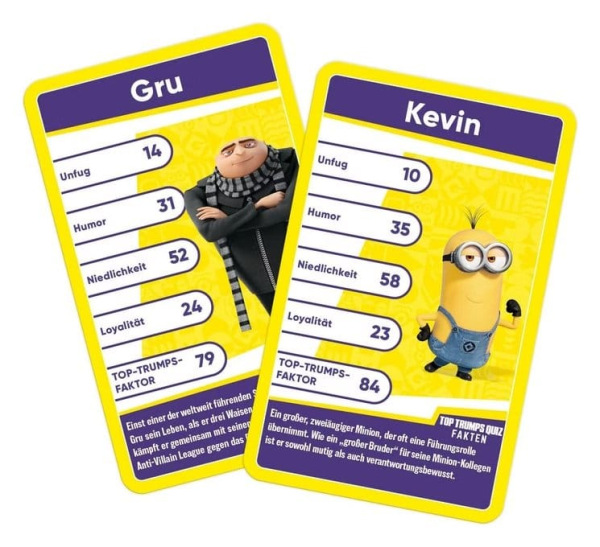 Minions Card Game Top Trumps *German Version* 1