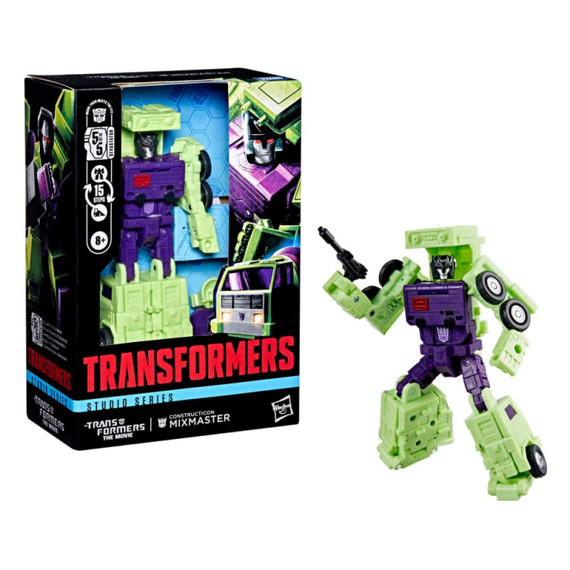 The Transformers: The Movie Studio Series Voyager Class Action Figure Constructicon Mixmaster 16 cm 2