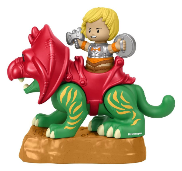 Masters of the Universe Little People Collector Figure Set He-Man & Battle Cat 1