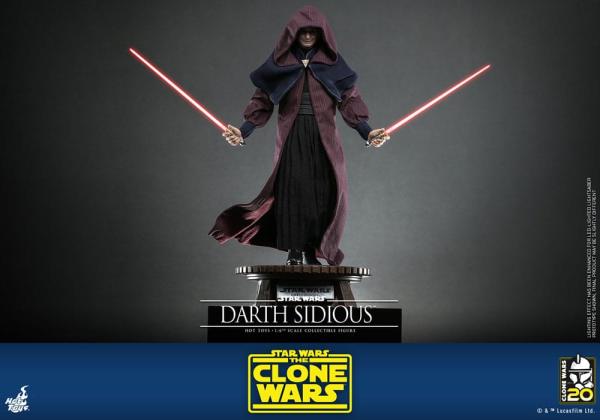 Star Wars: The Clone Wars Action Figure 1/6 Darth Sidious 29 cm