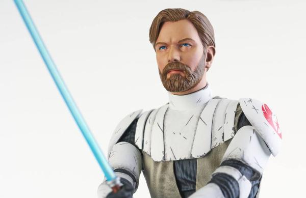 Star Wars The Clone Wars Premier Collection 1/7 Obi-Wan Kenobi 27 cm 9