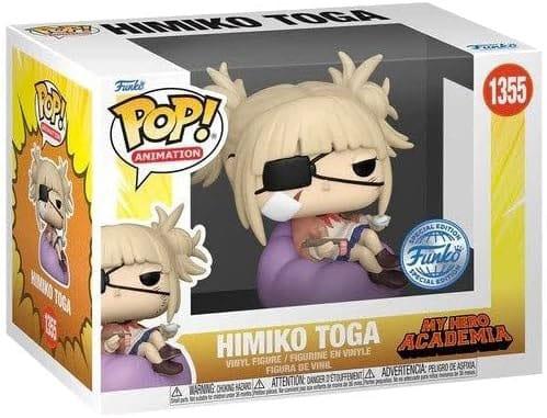 My Hero Academia POP! Animation Vinyl Figure Himiko Toga w/Sushi Exclusive 9 cm 1