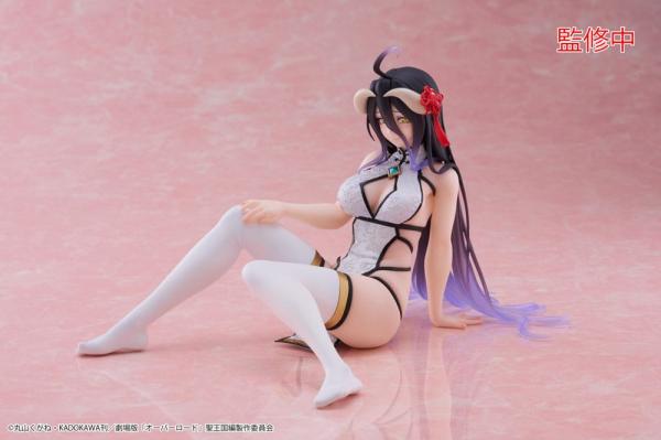 Overlord PVC Statue Desktop Cute Figure Albedo Chinese Dress Ver. 13 cm 2