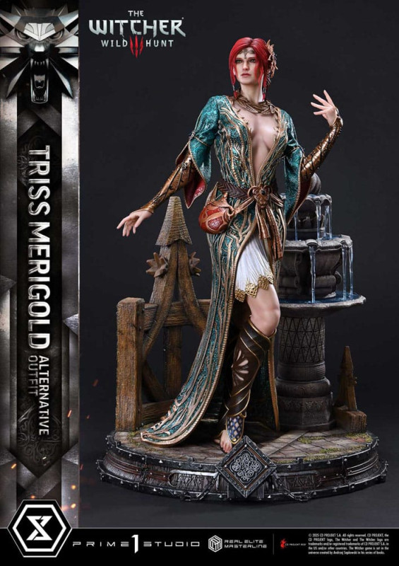 The Witcher 3: Wild Hunt Real Elite Masterline Series Statue 1/4 Triss Merigold Bonus Version 52 cm 13
