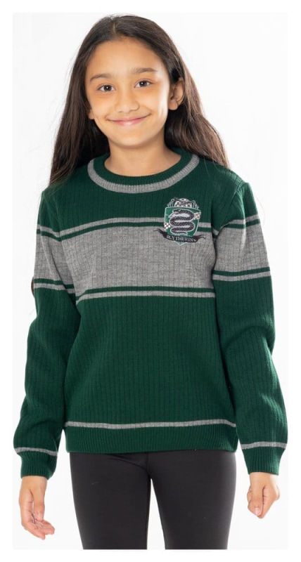 Harry Potter Kids Sweater Slytherin Size 5-6 1