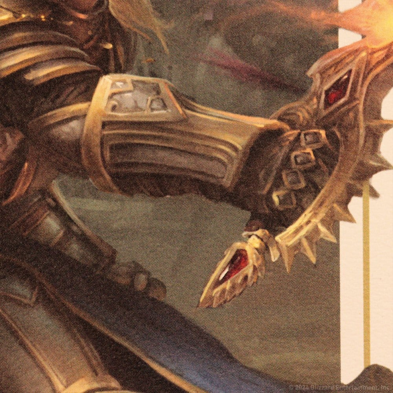 World of Warcraft Art Print Sylvanas vs Anduin Wrynn Limited Edition 42 x 30 cm 2