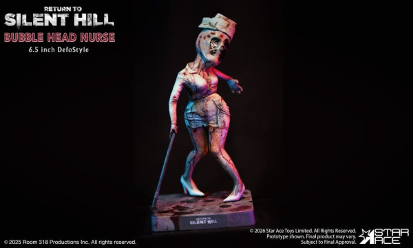 Return to Silent Hill (2026) DefoStyle Figure Bubble Head Nurse 16.5 cm 8