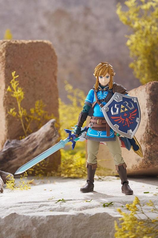 The Legend of Zelda Tears of the Kingdom Figma Action Figure Link Tears of the Kingdom Ver. DX Editi 10