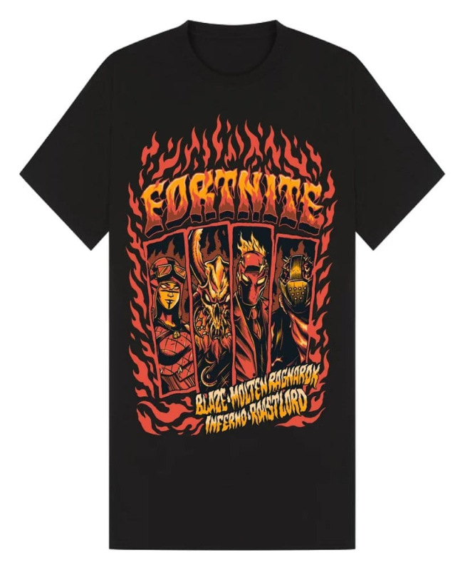 Fortnite T-Shirt Blaze Size S 1
