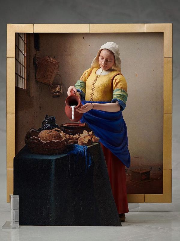 The Table Museum Figma Action Figure The Milkmaid by Vermeer 14 cm