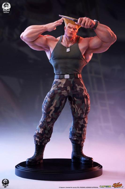 Street Fighter 6 PVC Statue 1/4 Guile Deluxe Edition 50 cm 1