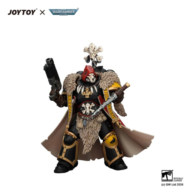 Warhammer Action Figure Space Wolves Wolf Priest 12 cm 4