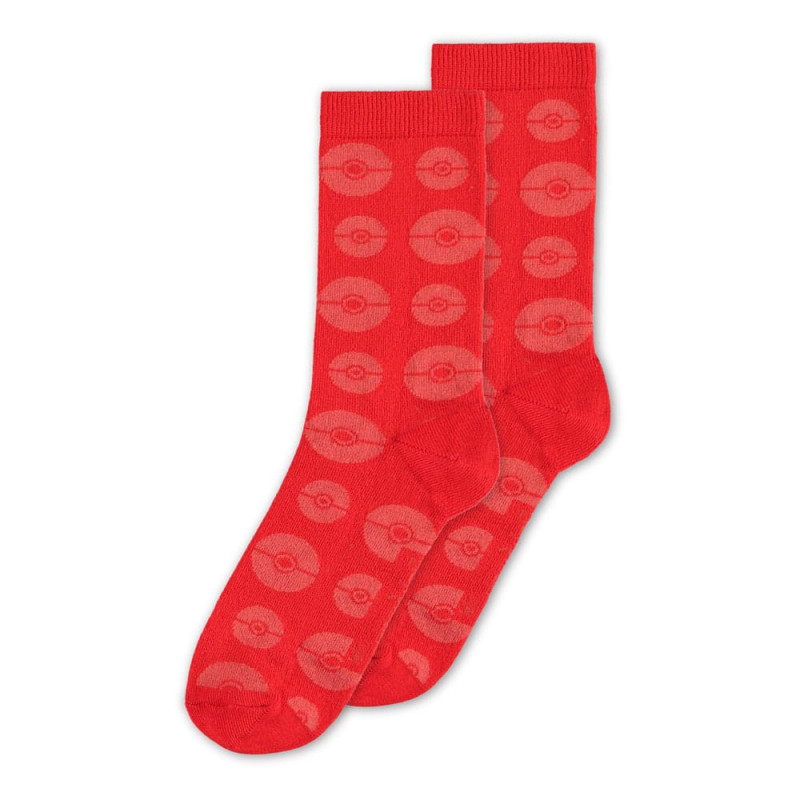 Pokemon Socks 3-Pack Crew 39-42 1