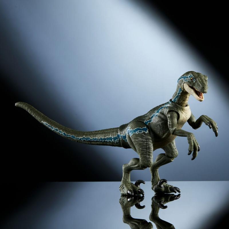Jurassic Park Hammond Collection Action Figure Velociraptor Blue