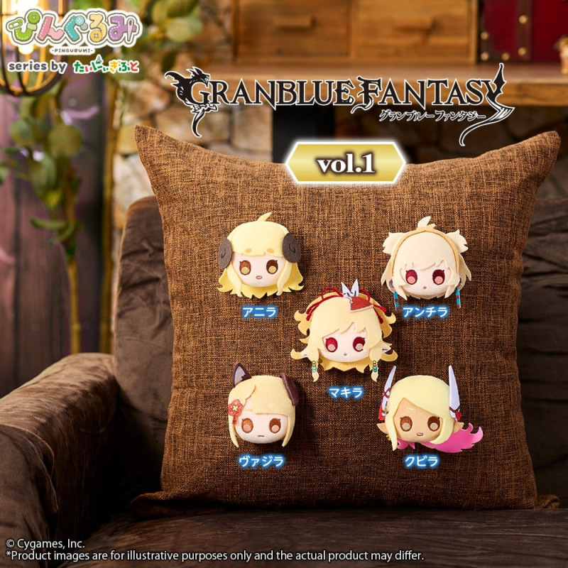 Granblue Fantasy Pingurumi Pin Vol. 1 Kumbhira 8 cm 1