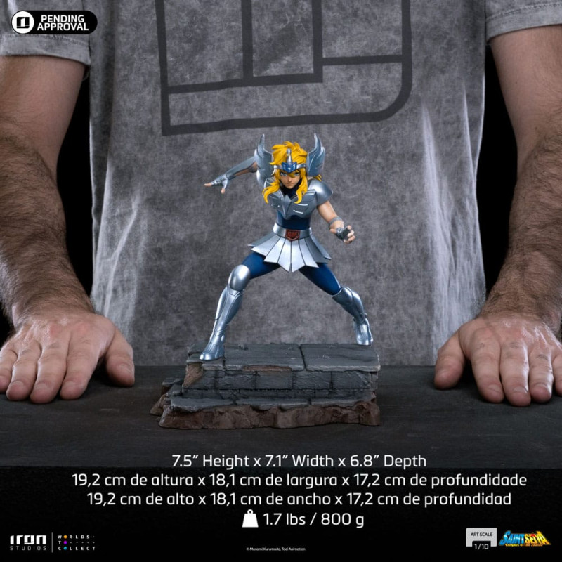 Saint Seiya Scale Statue 1/10 Cygnus Hyoga 19 cm 10