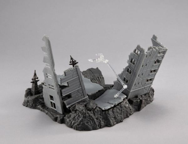 Mobile Suit Gundam Realistic Model Series Diorama G Structure GS02M The abandoned buildings in New Y