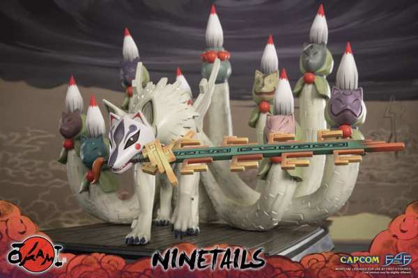 Okami Statue Ninetails 51 cm 9