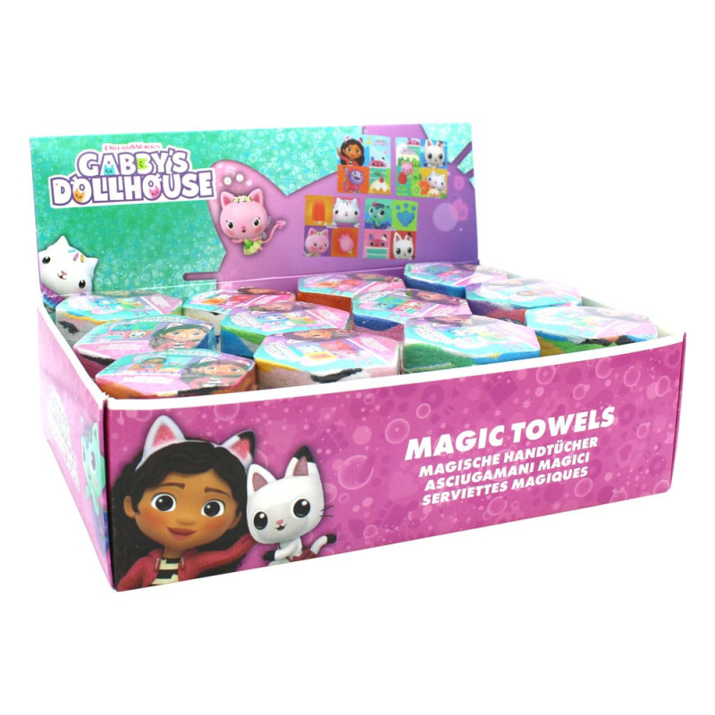 Gabby´s Dollhouse Magic Mini Towels 30 x 30 cm Display (36) 1