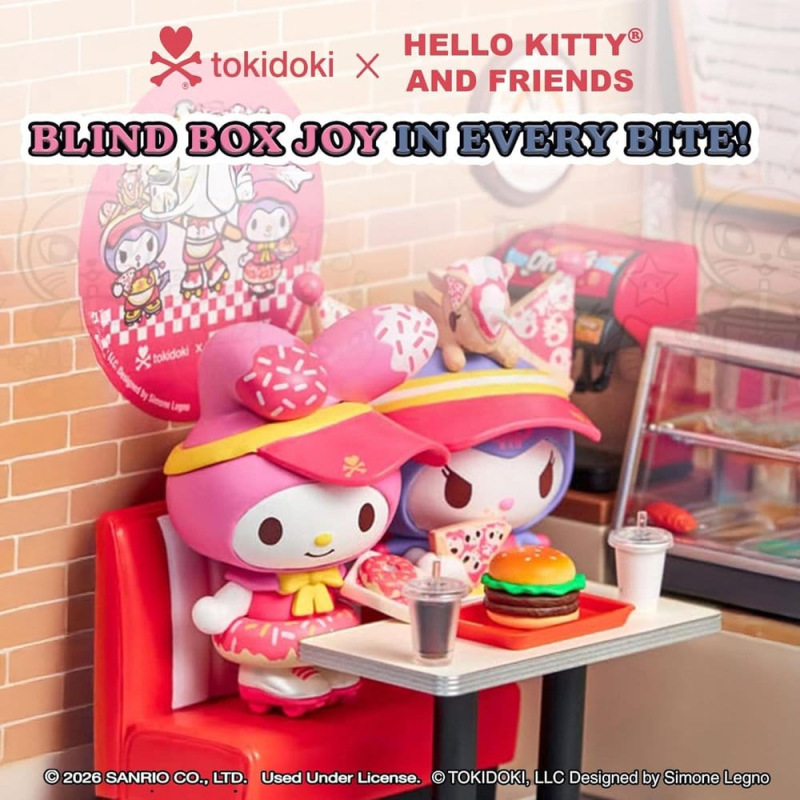 Hello Kitty & Friends Blind Box Figures Assortment Fast Food 7 cm (8) 2
