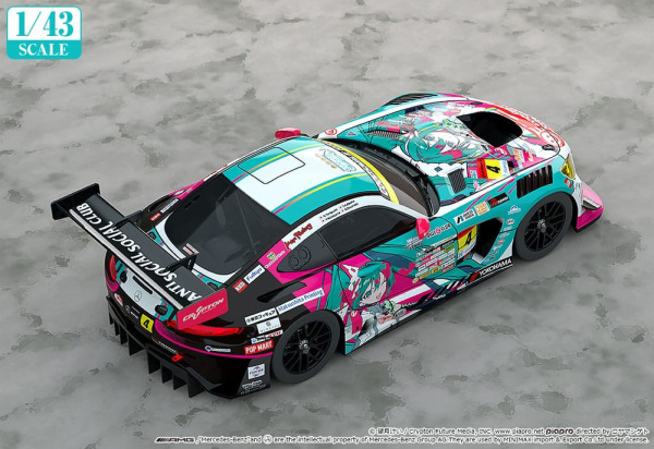 Hatsune Miku GT Project Vehicle 1/43 Hatsune Miku AMG 2025 Season Opening Ver. 11 cm 2