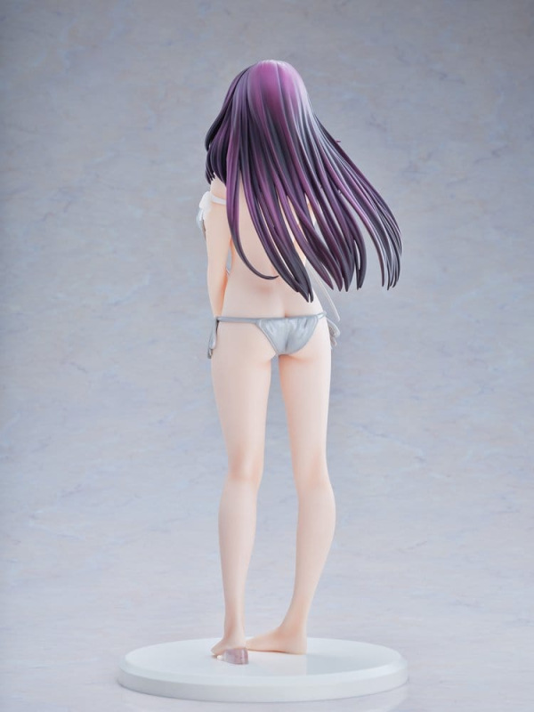 Original Model Statue 1/5 Tomoe Sakura Swimsuit Black Hair Wholesome Ver. Illustration by Toshi Tsut 6