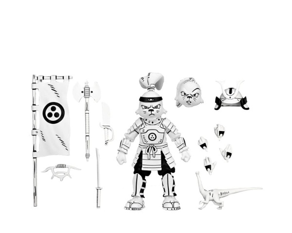 Usagi Yojimbo Action Figure Samurai Usagi Yojimbo (Black & White) 18 cm 4