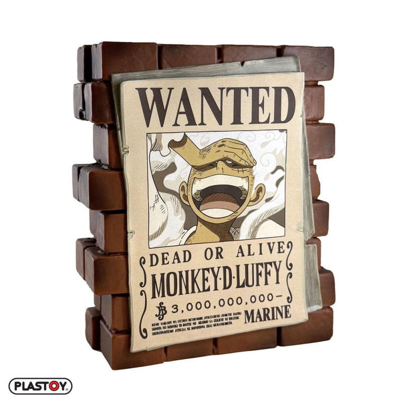 One Piece Coin Bank Luffy Wanted 1