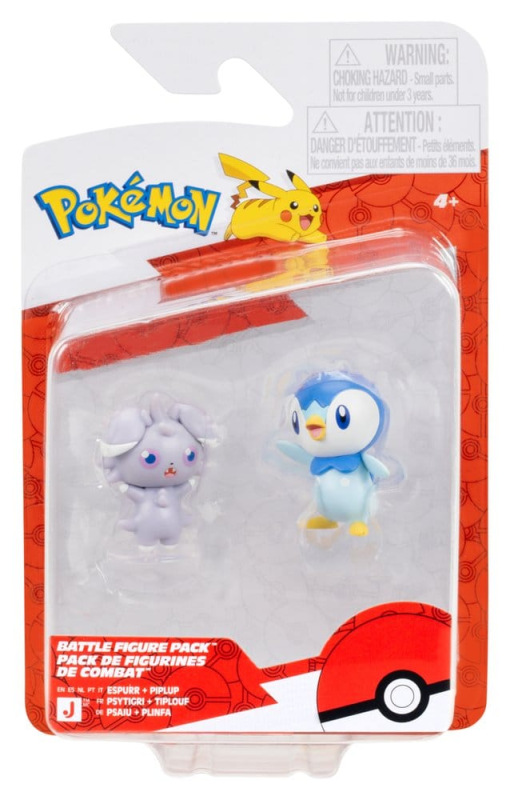 Pokémon Battle Figure 2-Pack Espurr & Piplup 2