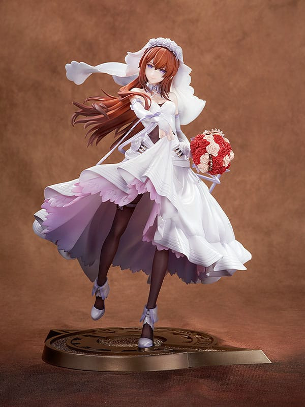 Steins Gate PVC Statue 1/7 Kurisu Makise: Wedding Dress Ver. 26 cm 3