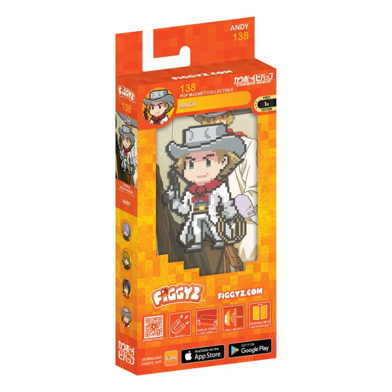 Cowboy Bebop FiGGYZ Magnet Collectible Andy 11 cm 2