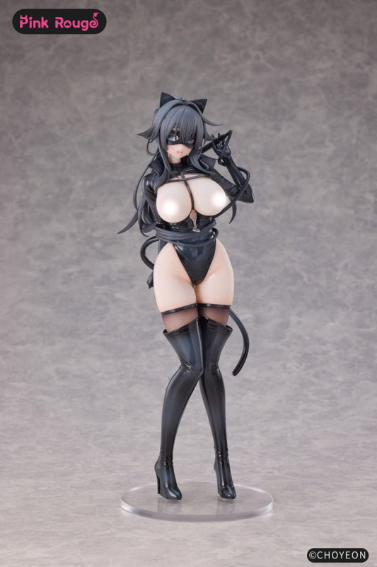 Original Character Tmano PVC Figures 2-Pack 1/6 Cat Woman Happy-chan DX Ver. 27 cm
