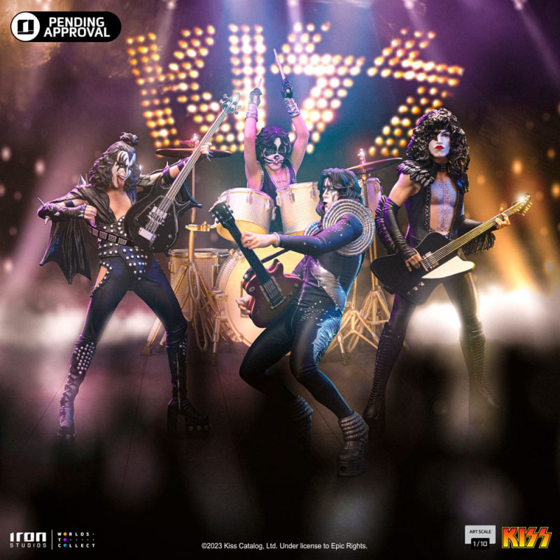 Kiss Art Scale Statue 1/10 Gene Simons Limited Edtition 26 cm 5