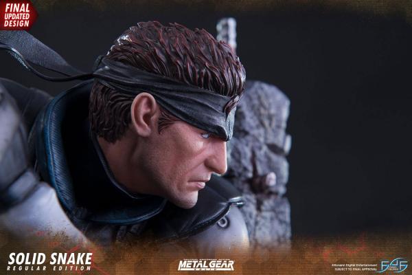 Metal Gear Solid Statue Solid Snake 44 cm 7