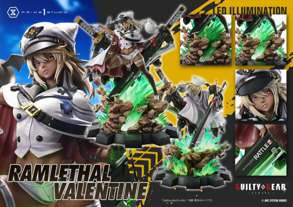 Guilty Gear Strive Ultimate Premium Masterline Series Statue 1/4 Ramlethal Valentine Bonus Version 6 4
