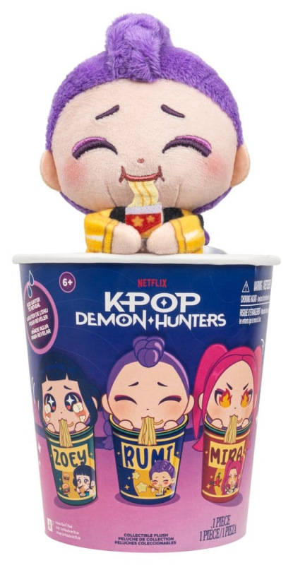 KPOP Demon Hunters Mini Ramyeon Cups 10 cm Blind Box Display (8) 4