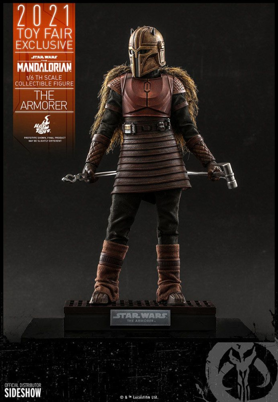 Star Wars The Mandalorian Action Figure 1/6 The Armorer 2021 Toy Fair Exclusive 29 cm 3