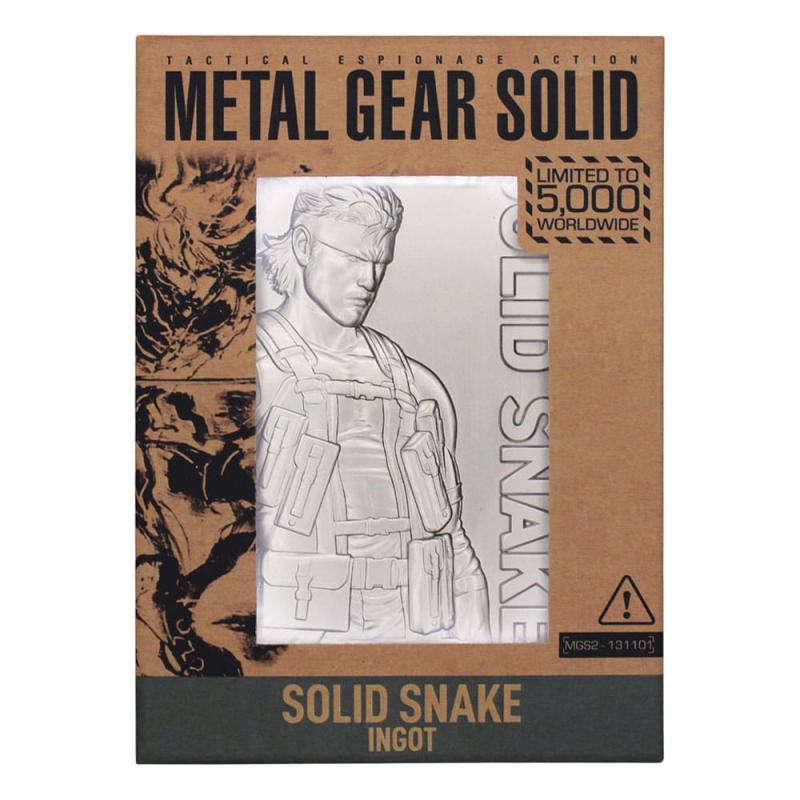 Metal Gear Solid 2 Ingot Snake Limited Edition 5