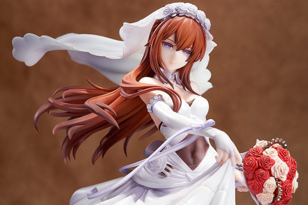 Steins Gate PVC Statue 1/7 Kurisu Makise: Wedding Dress Ver. 26 cm 5