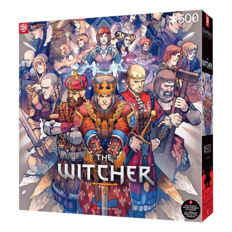 The Witcher Gaming Puzzle Northern Realms (500 pieces)