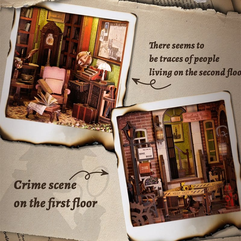 Book Nook Rose Detective Agency 23 x 11 cm 9