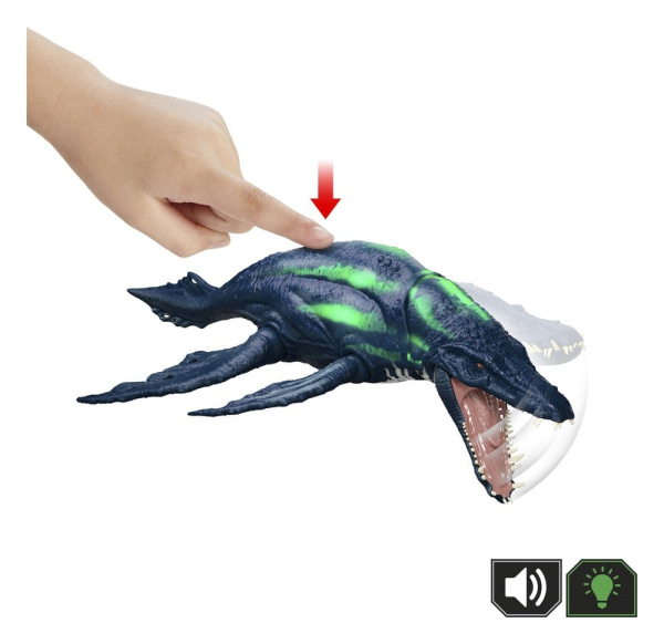 Jurassic World: Survival Action Figure Wild Roar Brachauchenius 2