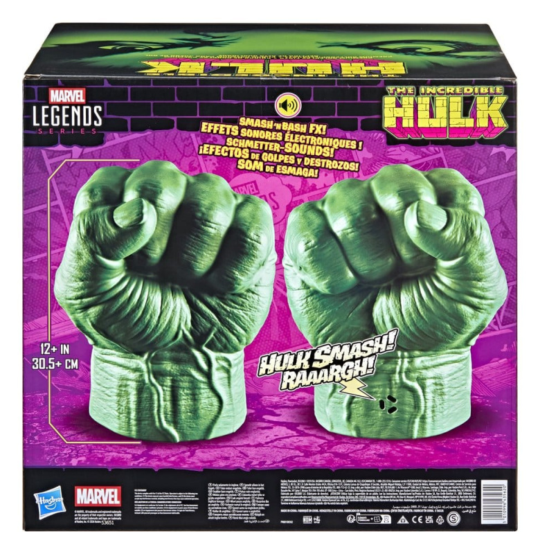 The Incredible Hulk Marvel Legends Premium Roleplay Fists 1
