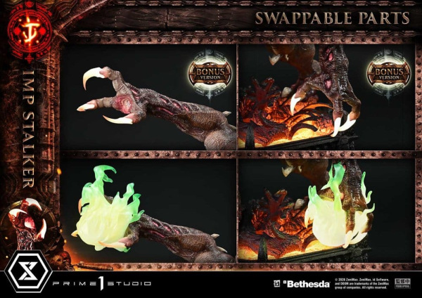 DOOM: The Dark Ages Ultimate Premium Masterline Series Statue 1/4 Imp Stalker Bonus Version 77 cm 3