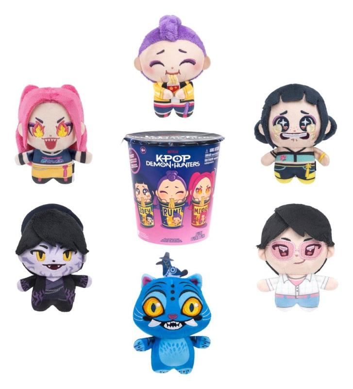 KPOP Demon Hunters Mini Ramyeon Cups 10 cm Blind Box Display (8) 1