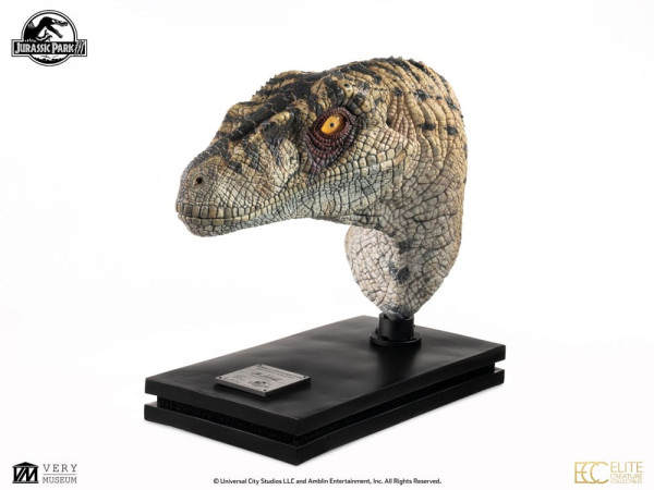 Jurassic Park III Bust Female Velociraptor White Queen 75 cm 6