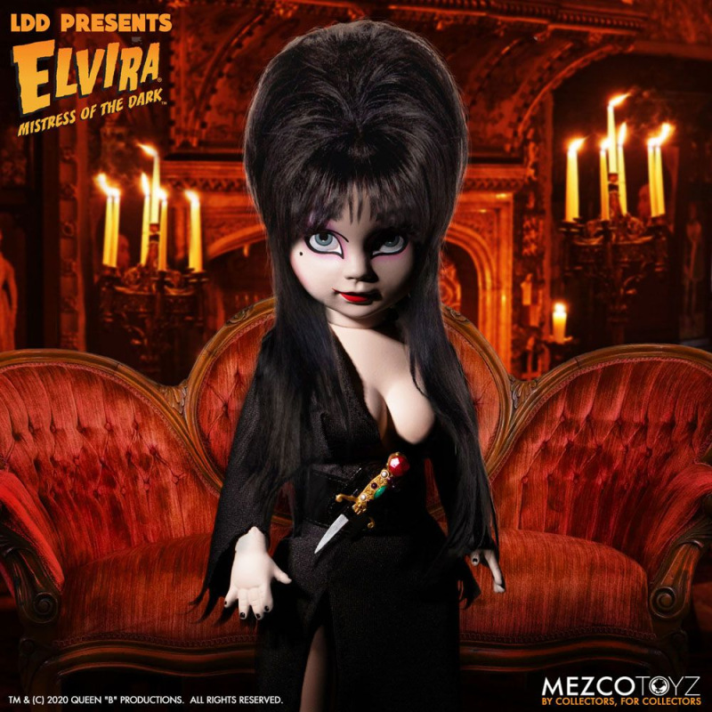 Elvira Mistress of the Dark Living Dead Dolls Doll Elvira 25 cm 3